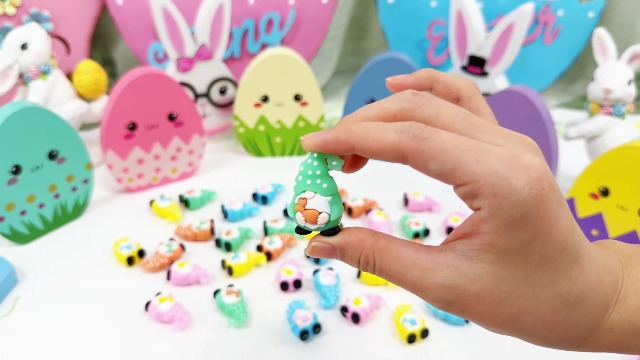 Set de 35 Figuras Mini Gnomos de Resina Decorativas miniatura 7