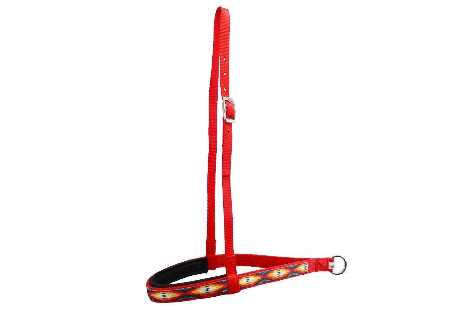 Tahoe Tack Nylon Western Horse Noseband – Durable Double-Layer Design, Soft Padding for Comfort, Stylish Overlay Print, Fits Full-Size Horses, 6 Color Options, 1-Year Warranty