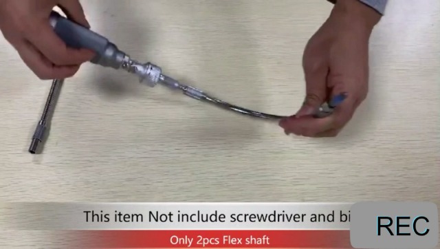 Asta Flessibile Per Cacciavite Da 6.35mm - Prolunga Magnetica Per Spazi Stretti