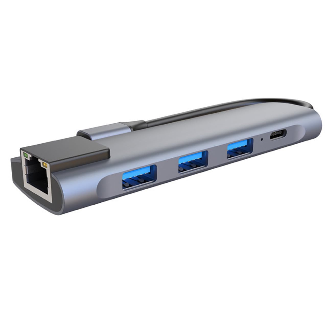 Uonlytech Estación De Acoplamiento Tipo c Adaptador De Concentrador con Cable USB para Cargador PD Carga Rápida para Ordenador Portátil