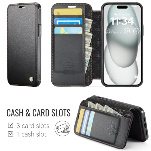 PlusnapX for iPhone 13 Slim Wallet Case Compatible with Magsafe, Black by PlusnapX - Used condition - Image 2