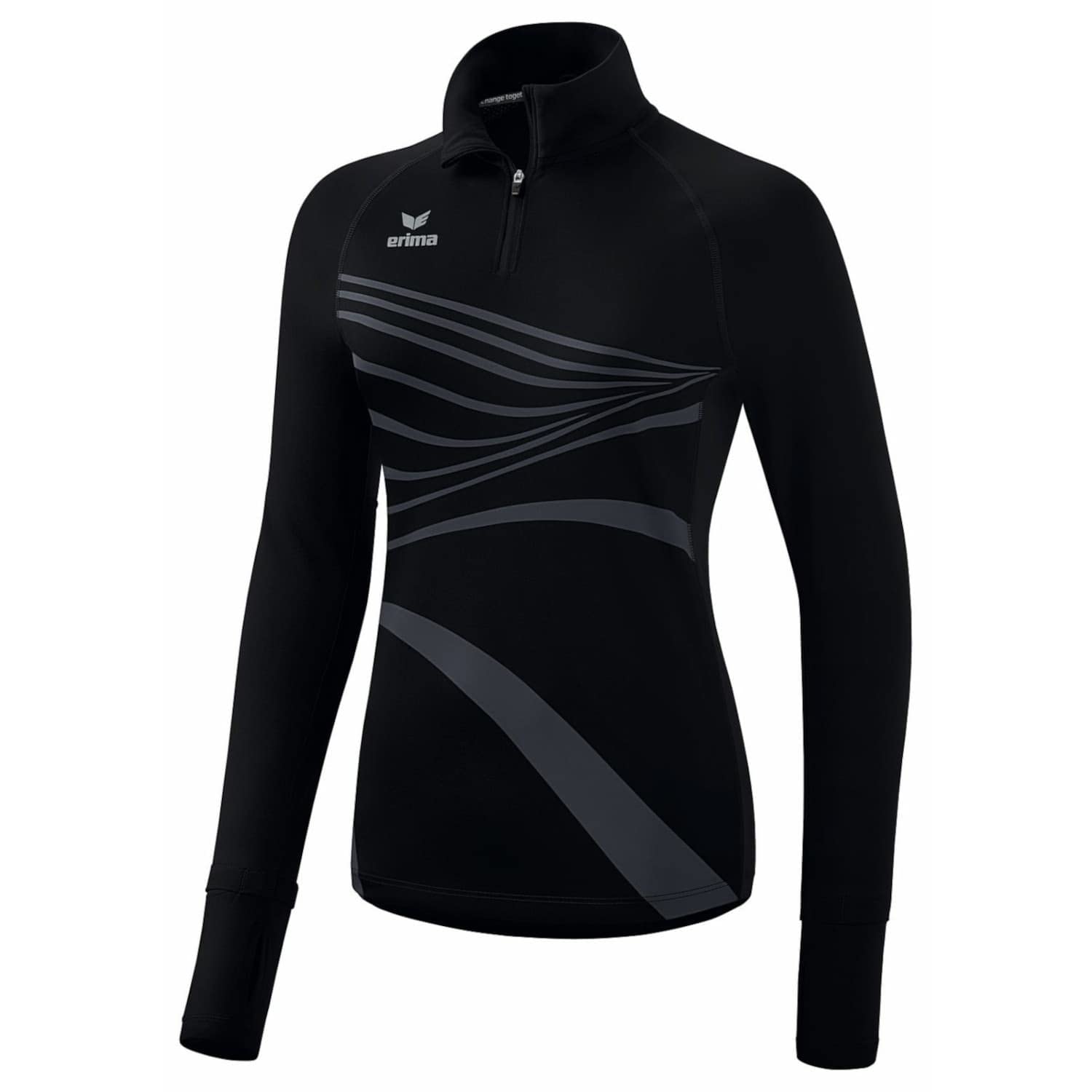 Erima Women's Racing 2.0 Long Sleeve, Black, 40