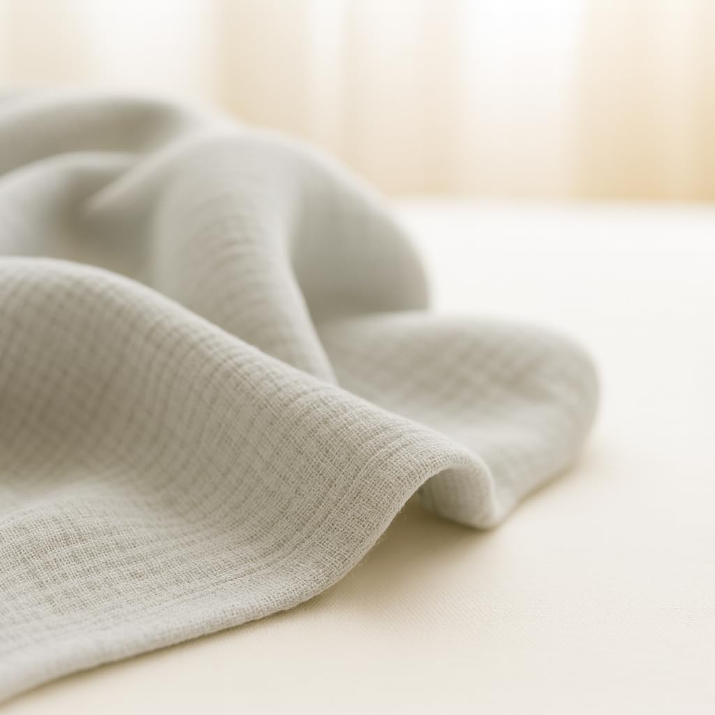 Mantas de muselina ultrasuaves para recién nacidos, 100 % algodón, paquete de 2, manta de muselina, manta de recepción de bebé de 47 x 47 pulgadas, perfecta para niños y niñas