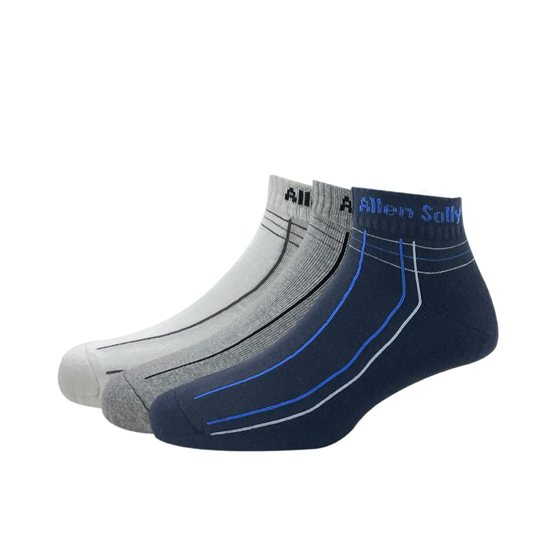 allen solly Cotton Men's Solid Ankle Regular Socks-picture-36