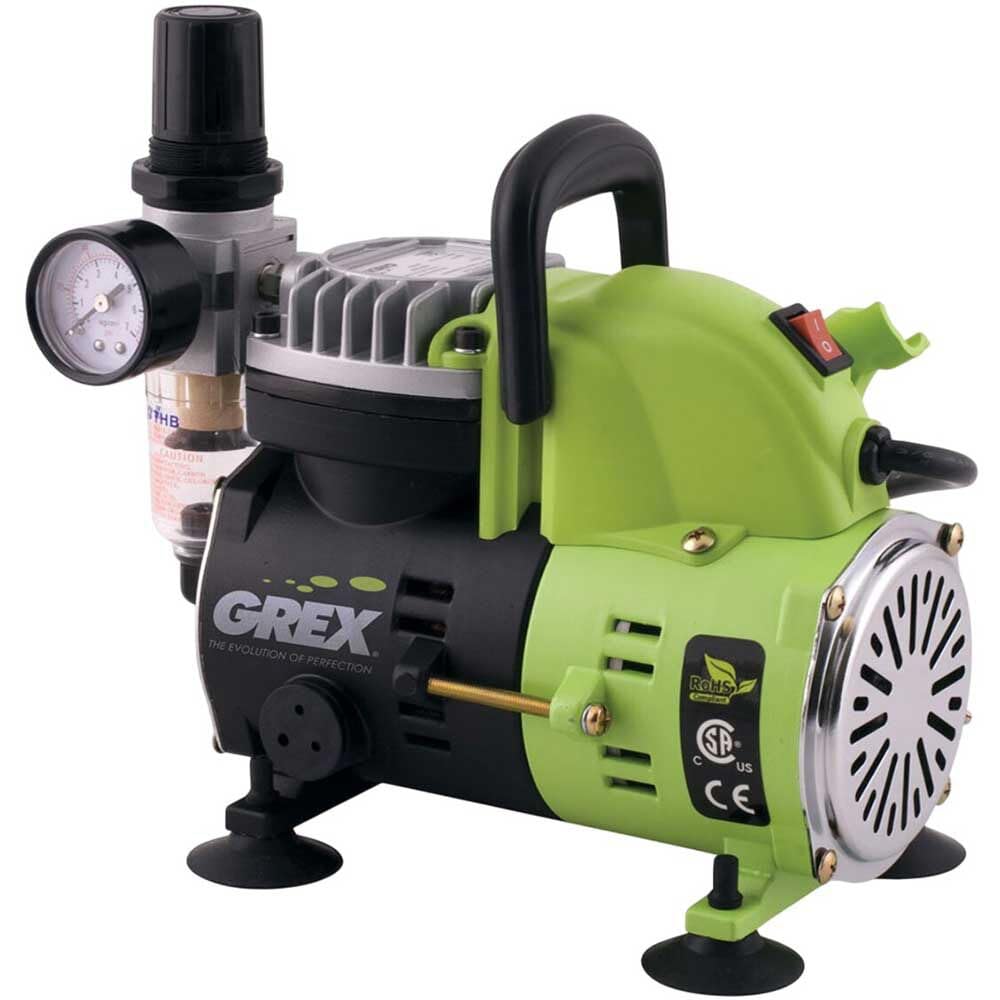 Grex AC1810-A 1/8 HP 115V Portable Piston Air Compressor, Air