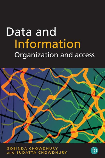 Buy Data and Information: Organization and access — BookShops.in
