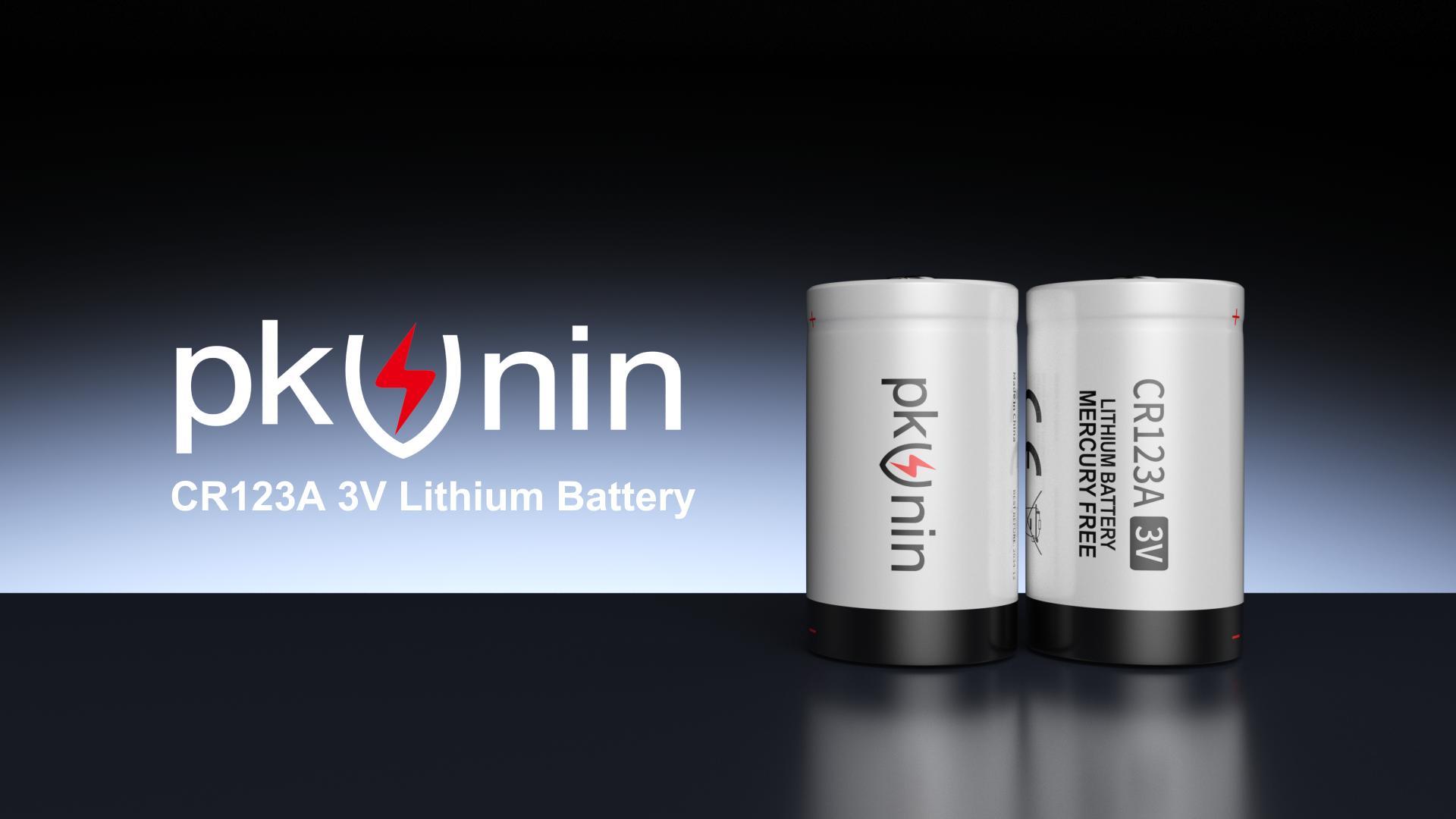 Amazon.com: PKUNIN CR123A 3V Lithium Battery CR17345 3 Volt Photo