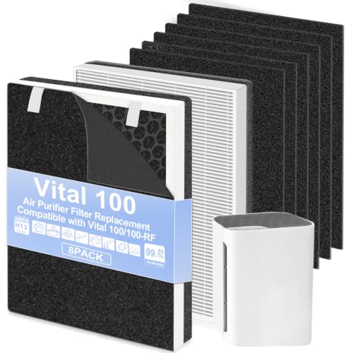 Image of Upgraded Vital 100 Replacement Filter for LEVOIT Air Purifier, 2 Pack