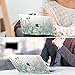 TWOLSKOO Botanical Illustration Engraving Style Hrad Shell Case Cover and Keyboard Skin Screen Protector for MacBook Air 13 inch 2018-2021 Model A2337 M1 A2179 A1932 with Retina Display