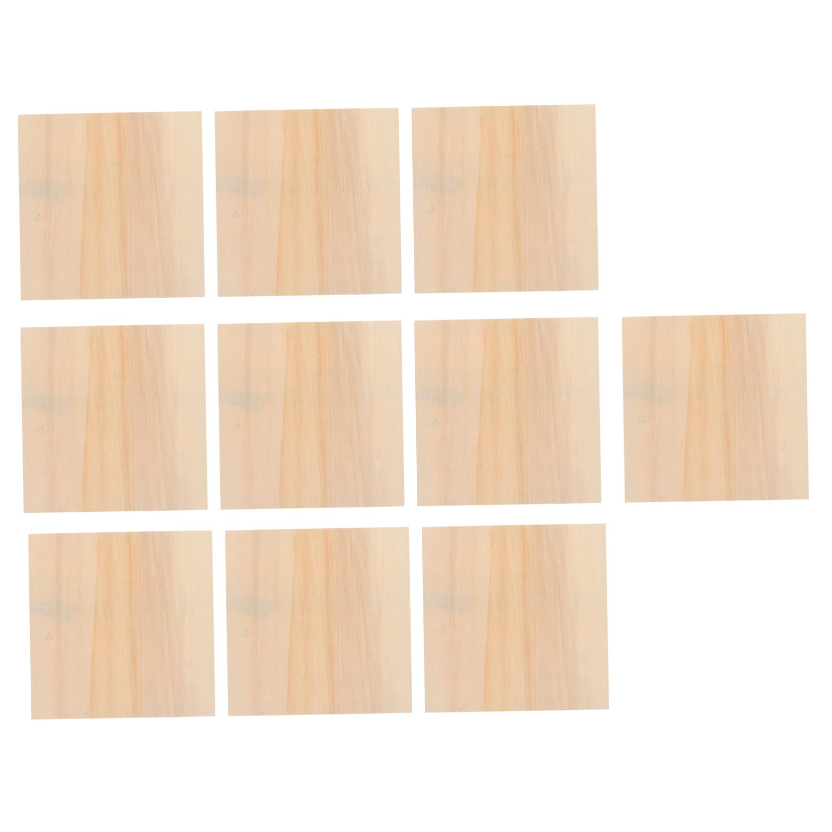 10 Pezzi Cornici per Foto in Legno Grezzo, Pannelli Beige Fai da Te per Argilla e Pittura, Stile Naturale per Camera dei Ragazzo Ragazza