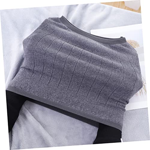 Faja lumbar de lana cálida talla L color gris miniatura 7