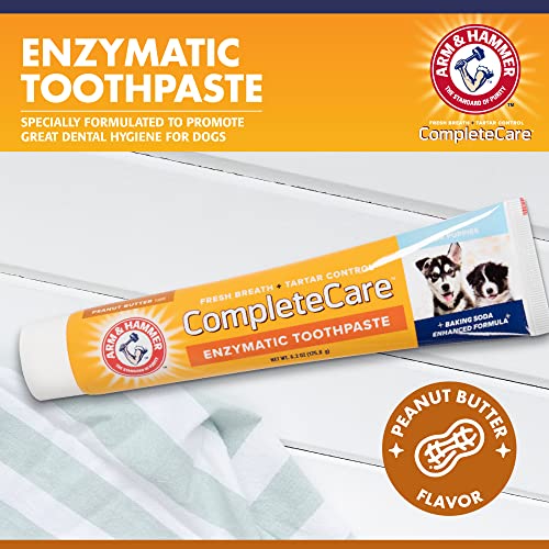 Arm-Hammer-Complete-Care-Enzymatic-Dog-Toothpaste-62-oz-Dog-Toothpaste-for-Puppies-and-Adult-Dogs-Arm-and-Hammer-Toothpaste-for-Dogs-Pet-Toothpaste-Dog-Dental-Care-and-Clean-Dog-Teeth