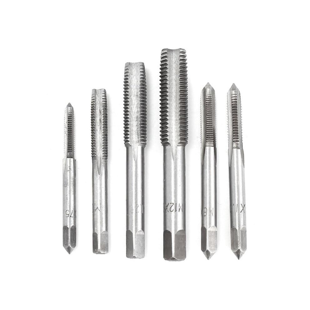 Image of 40Pcs Metric Tap Wrench and Die Pro Set M3-M12 Nut Bolt Alloy Metal Hand Tools