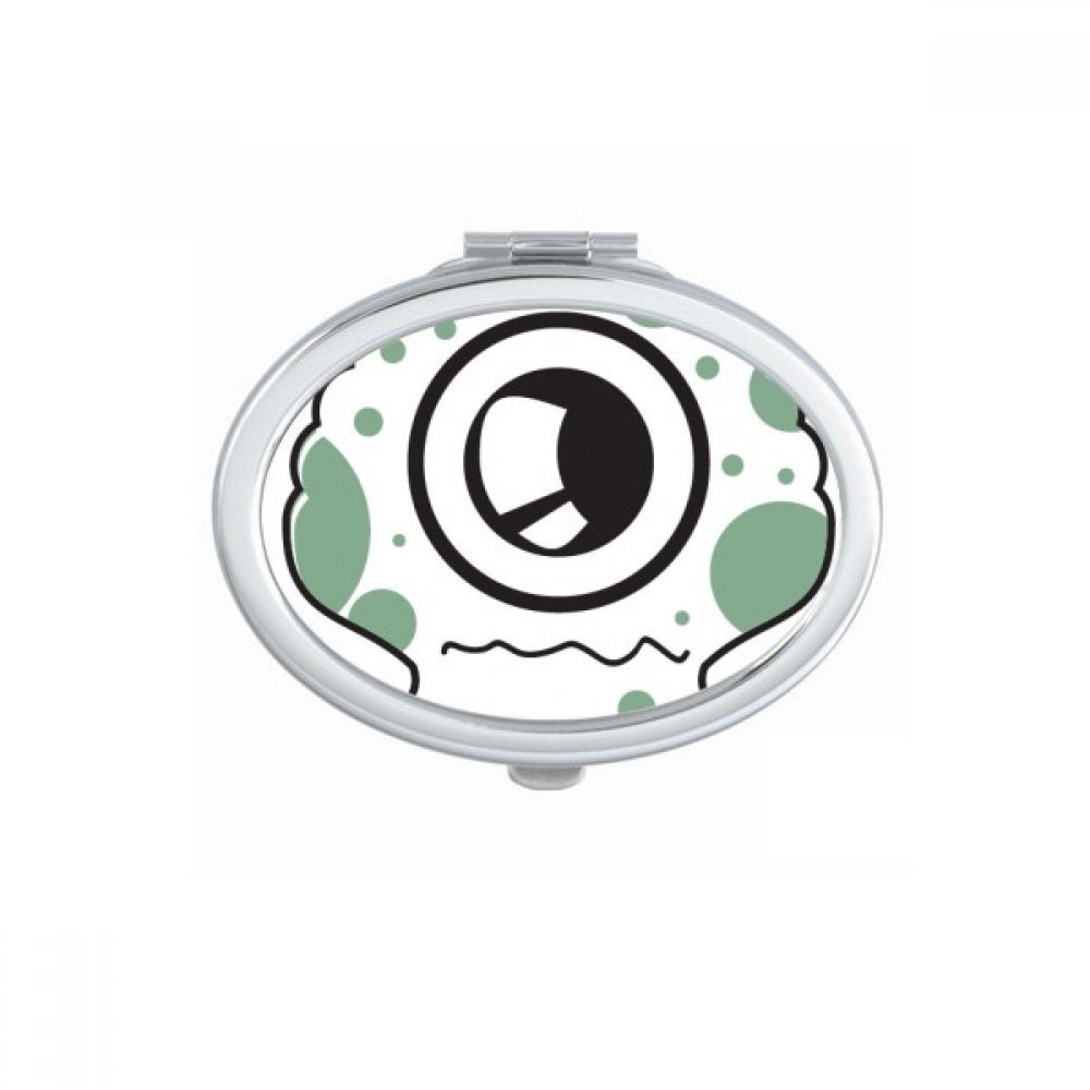 Miroir alien de maquillage compact portable pour corriger son teint instantanément