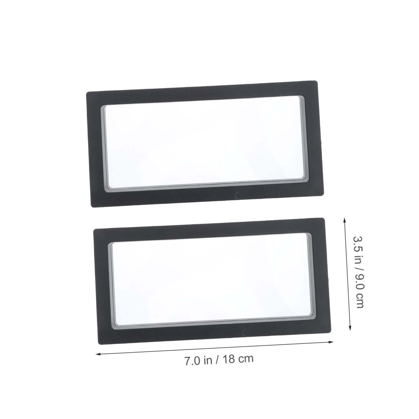 Healeved Floating Storage Boxes for Jewelry Watch Display Case Set Sturdy Construction Simple Appearance for Home Shop