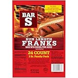 Bar S Bun Length Franks, 3 lb