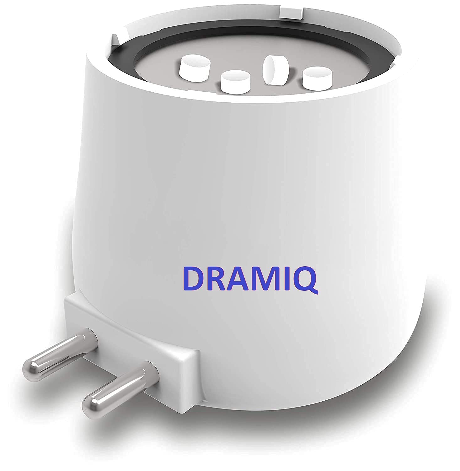 DRAMIQ ® Plastic Aroma Diffuser/Kapoor Dani Cum Night Lamp, Bakhur dani Camphor Diffuser & Night Lamp with Blue LED Light