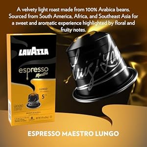 Lavazza Espresso Variety Pack of Aluminum Capsules Compatible with Nespresso* Original Machines, Contains Light, Medium, and Dark Espresso Roast (60 Capsules) Lavazza Espresso Variety Pack of Aluminum Capsules Compatible with Nespresso Original Machines Contains Light Medium and Dark Espresso Roast 60 Capsules