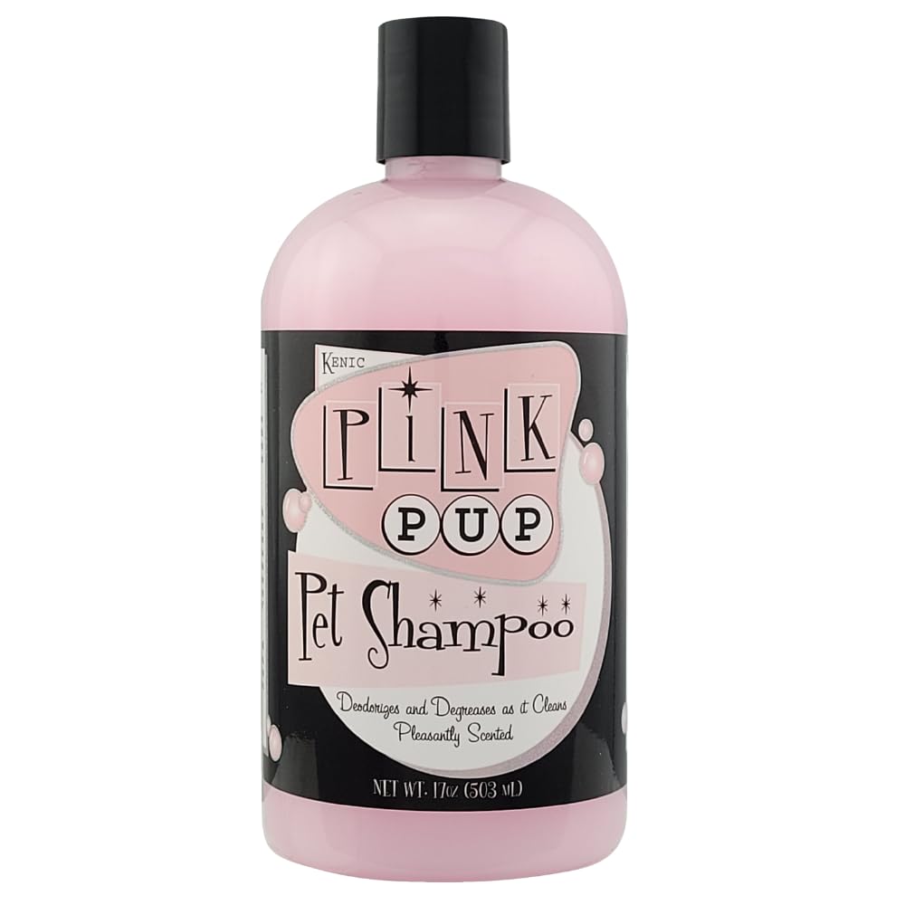 Kenic Pink Pup Gentle Feel Good Pet Shampoo, Soap & Paraben Free, USA Made, Liquid (RETRO7110)