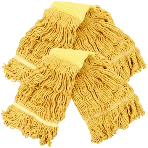 Rechange en coton pour nettoyage sols HEMOTON, parfait pour les grands espaces de vie au quotidien