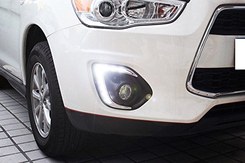 Luces LED diurnas para Mitsubishi Outlander Sport 13-15 miniatura 5