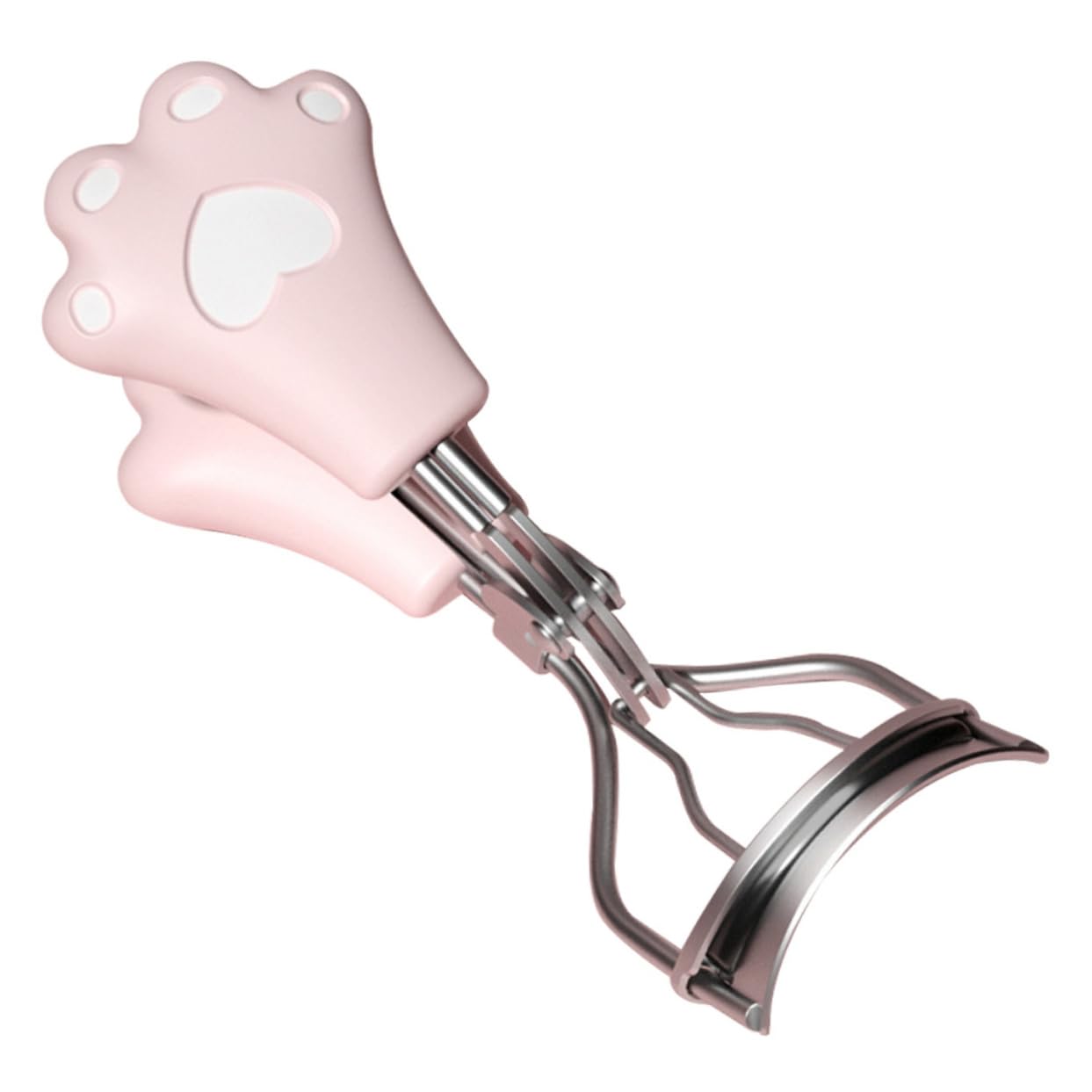 Healeved Essential Eyelash Makeup Tool Cat Claw Curler for Women Natural Lash Curling Clips Set