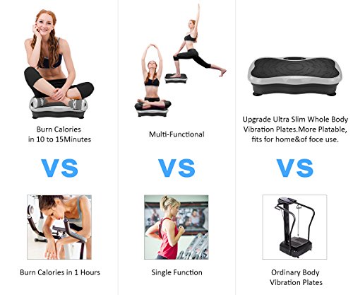 image for IDEER LIFE Vibration Platform Exercise Machines, Whole Body Workout Fi
