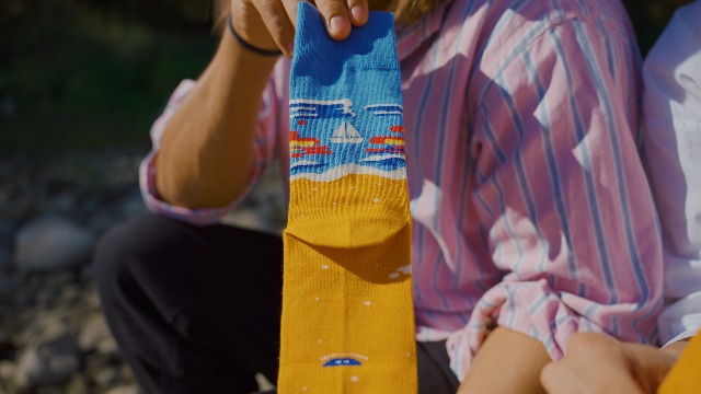 Rainbow Socks Gemälde-Socken – 1 Paar Mit Rahmen-Design Für Kunstfans (Größe 36-46)