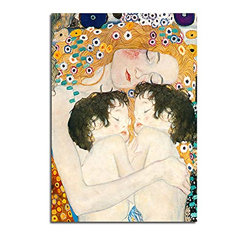 Mother Love Twins Baby by OX^tENg LoXvg G LȃA[g[N ǃA[g ʐ^ Kȋp 100x70cm t[X