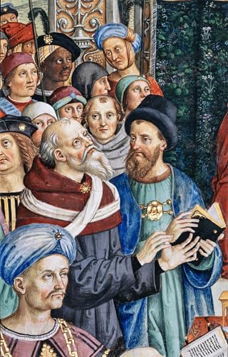 Peinture murale Pinturicchio chef-d'œuvre classique pour créer un salon élégant et accueillant