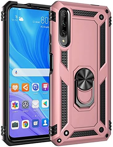 Jielangxin Keji Funda para Huawei Y9s, funda con soporte de anillo giratorio de 360 grados para Huawei Y9s 2019 STK-L22 STK-LX3  P Smart Pro 2019