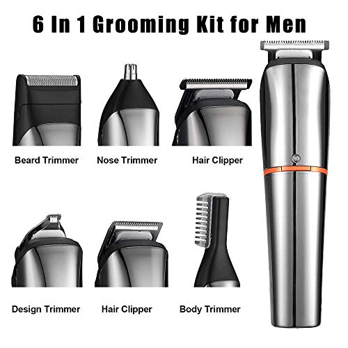 image for Mural Wall Art Professional Beard Trimmer for Men,Cordless Electric Ha