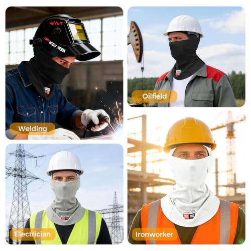 Image of Fullsheild FR Face Mask Summer Mesh Welding Balaclava Lightweight FR Mask