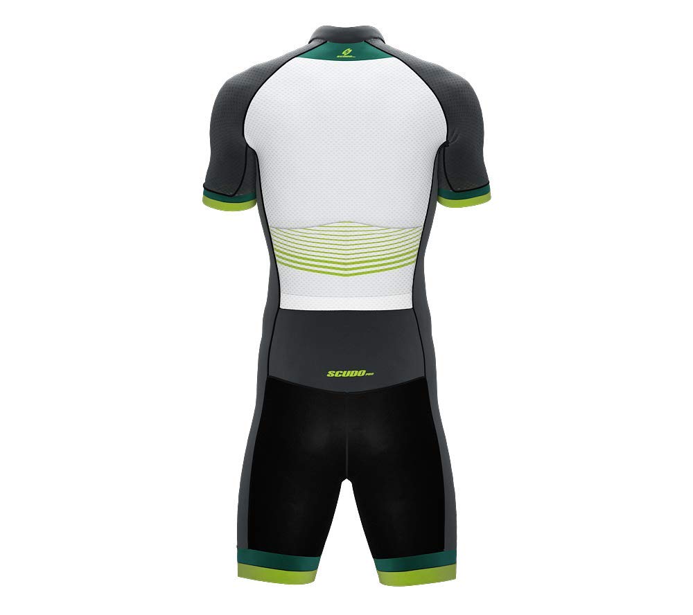 Green Forest Speed Suit Short Sleeve Time Trial Cycling Bike for Men Size XL