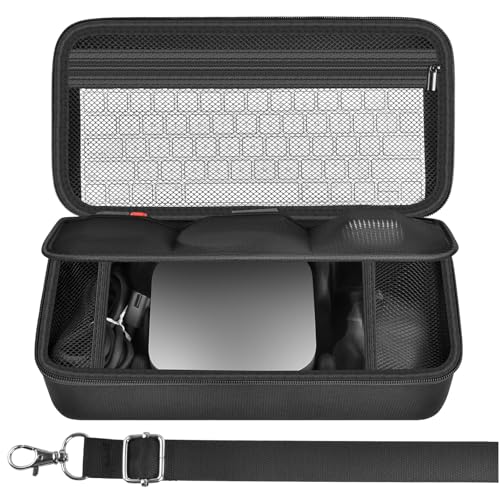 Ya en manzanajugosa.com: Funda compatible con Apple 2024 Mac mini M4 / M4 Pro Chip Desktop Computer Hard Electronics Organizer Se adapta al teclado, Magic Mouse, cargador y accesorios (solo caja) - Negro