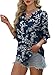 3/4 Length Sleeve Womens Tops Summer Blouses for Women Dressy Casual Plus Size Tops for Women Short Sleeve Shirts L
