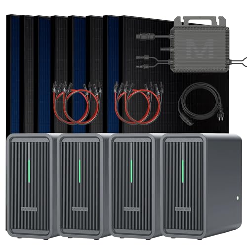 SUNNIVA® 4000W Balkonkraftwerk mit 8,96 kWh Speicher MARSTEK 4x...