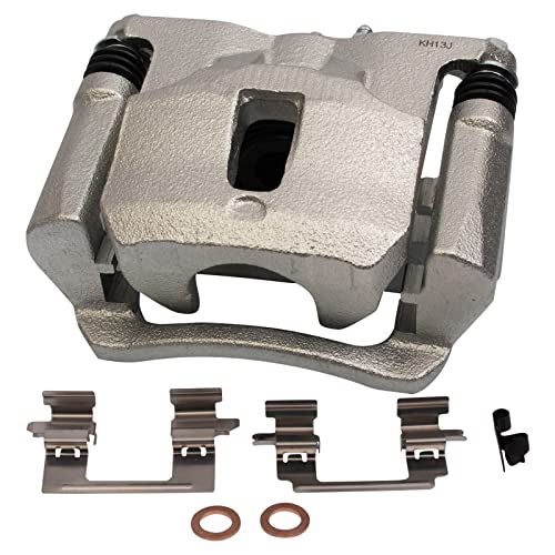 Image of TRQ Rear Right Brake Caliper w /Bracket Passengers Side | For 2015-2019 Chevrolet Colorado GMC Canyon