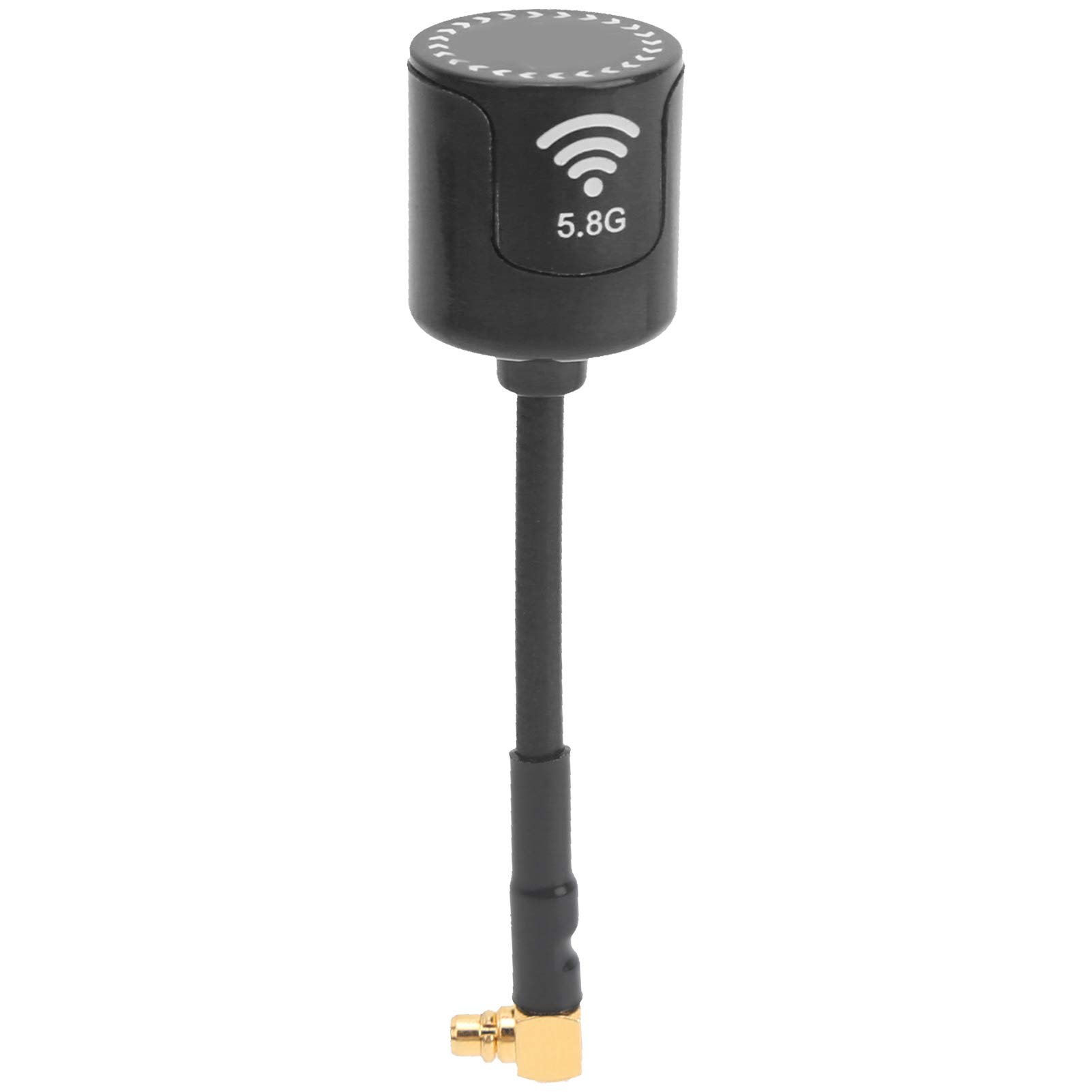 Antenna, 5.8Ghz 2.8dBi Antenna RHCP Antenna for FPV Racing Drone (Bent Head)
