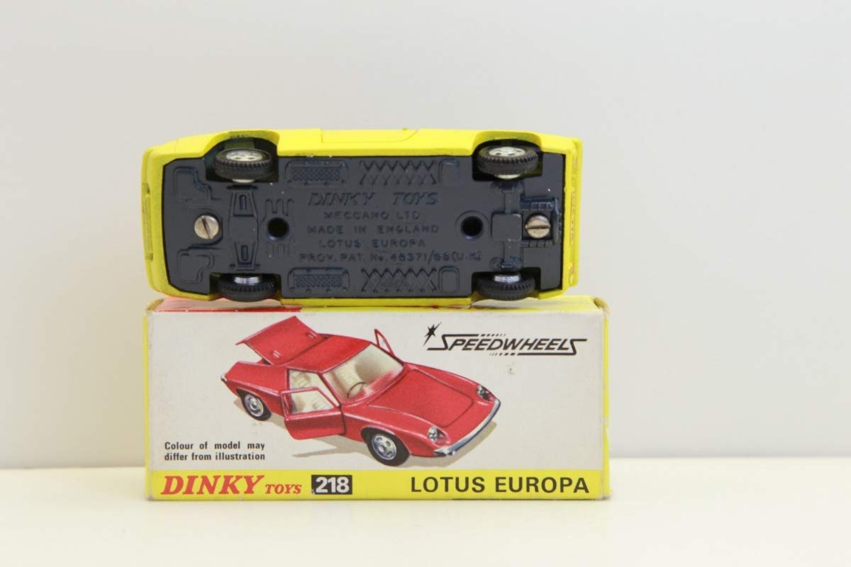Amazon | ディンキー 218 ロータス ヨーロッパ イエロー/ブルー DINKY
