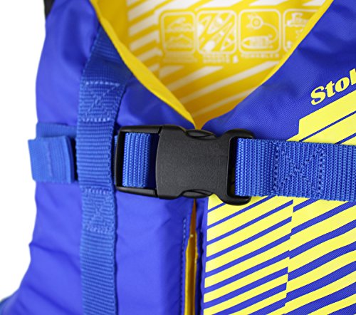 Stohlquist Fit Life Jacket/Personal Floatation Device, Blue/Black