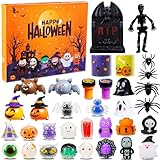 Halloween Advent Calendar Halloween Countdown Gifts for Kids, 31 Day Non Candy Countdown Calendar for Boy Girls Surprise Gifts