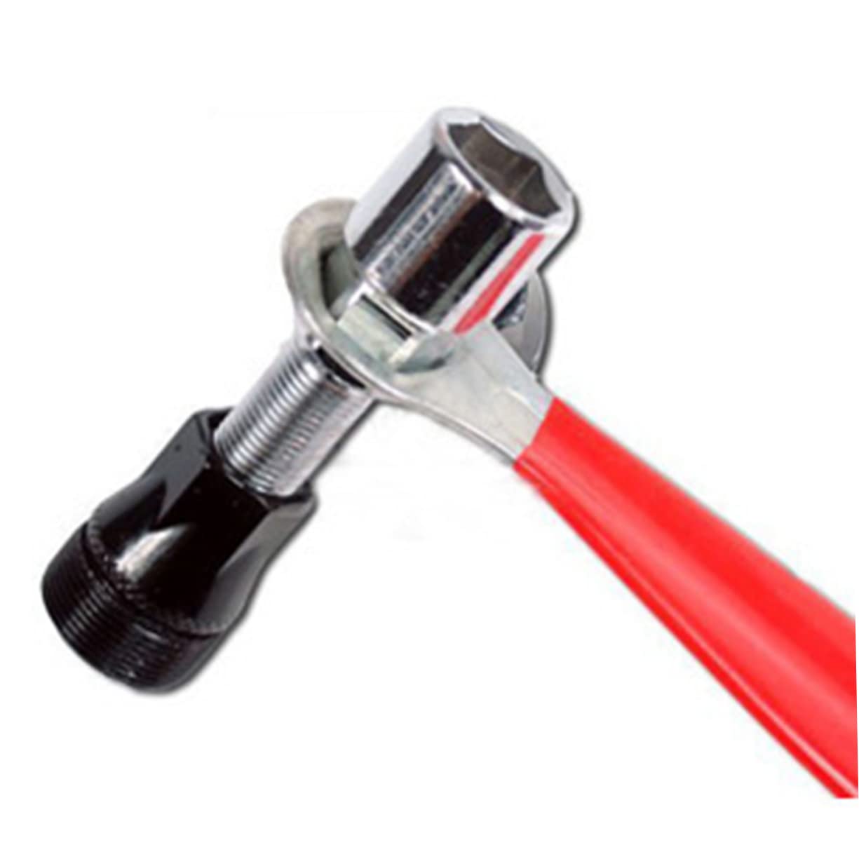 BCOATH Professional Crank Puller Tool Kit for Bicycle Repair Bottom Bracket Extractor with Handle Easy to Use for Mountain and Road Bikes Compatible with Any Type