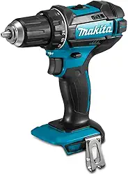 MAKITA PARAFUSADEIRA/FURADEIRA DE IMPACTO 1/2 POL (13MM) A BATERIA 18V DHP482Z SEM BATERIA E CARREGADOR