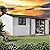 UBGO Extra Large Sheds 10ftx12ft,Outdoor Storage Sheds with Window,Tiny House,Metal Storage Shed with Design of Lockable Doors,Utility and Tool Storage for Garden,Backyard,Patio,Outside-Grey