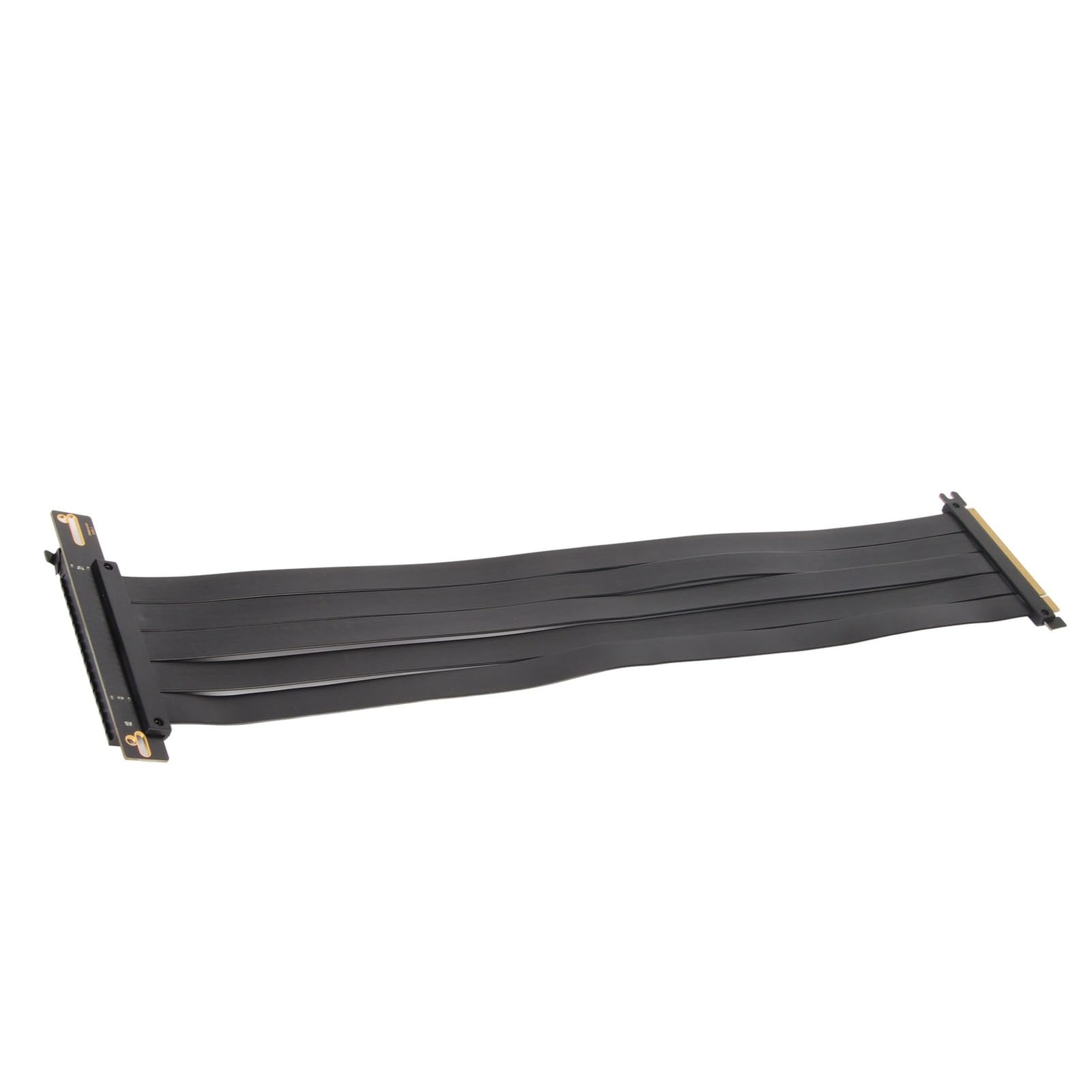 Generic Kabel Riser PCIE 4.0 X16, Czarny, Elastyczny, Szybki Kabel Riser GPU Plug and Play 64 GB/s dla RTX3070 RTX3070ti dla RTX3090ti RTX3090 (40cm)