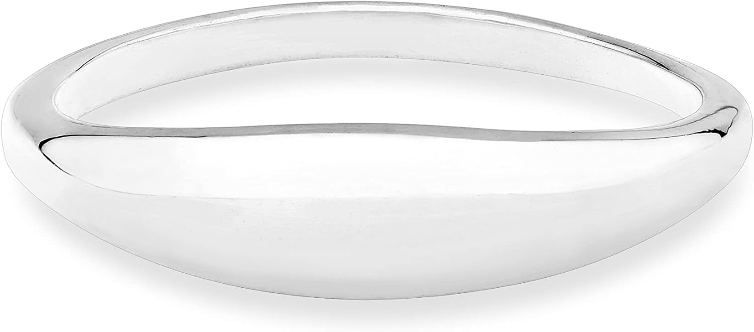 Miabella 925 Sterling Silver or 18K Gold Plated Signet Ring for Women/Made in Italy - Image 2