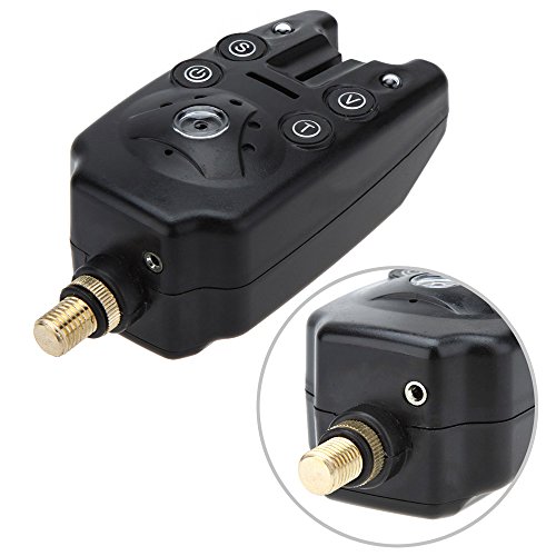 Lixada Draadloze beetmelder, digitaal vis-alarm, led-alarmindicator, draadloze beetverklikker, tas met ritssluiting - Image 3