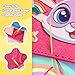 MGparty Sewing Kit for Kids, My First DIY Beginner Sewing Kit with 7 Cartoon Bags and Purses, Unicorn Bunny Bear Rainbow Sewing Crafts, Kids Arts and Crafts Educational Hand Sewing Toy Gift