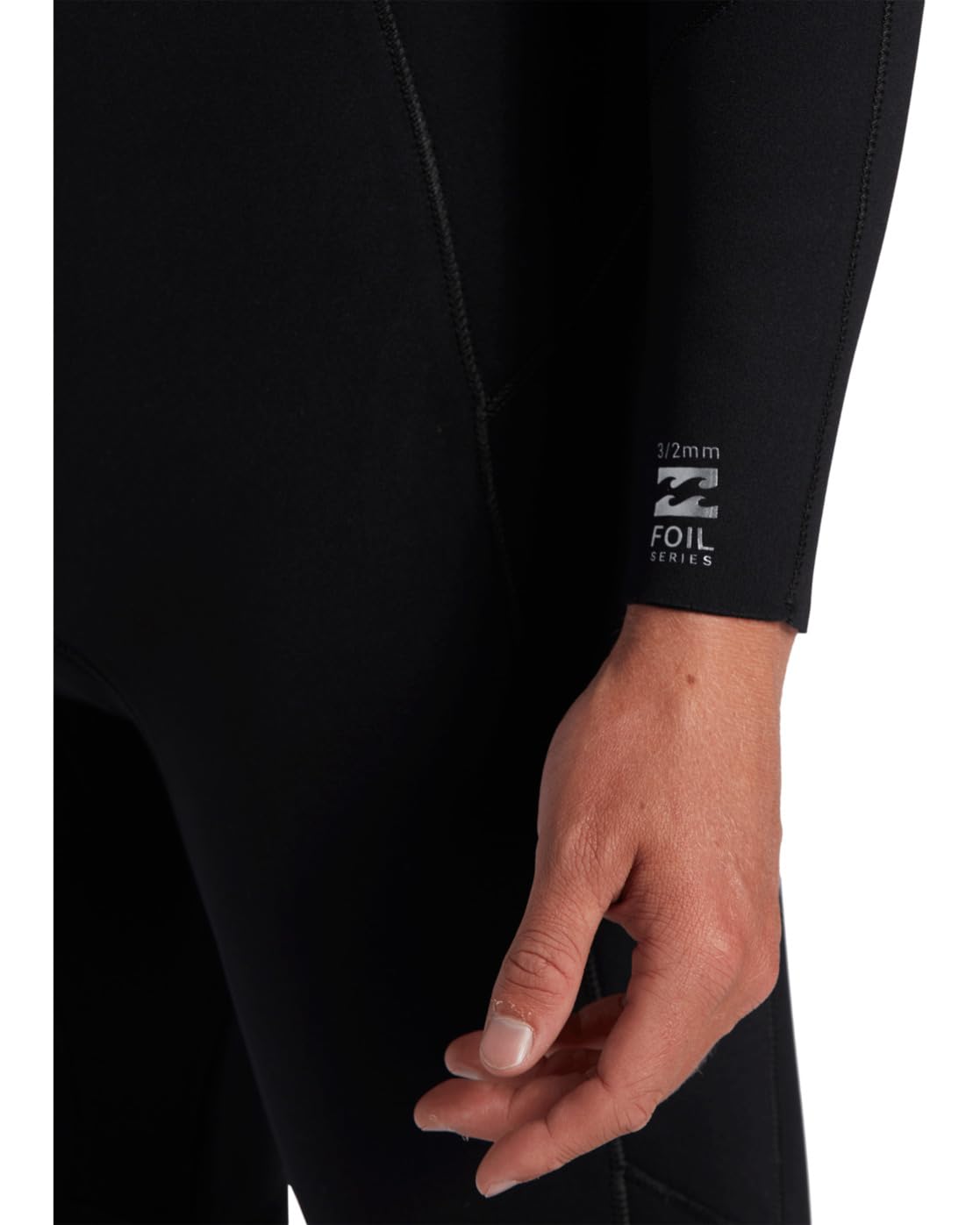 Billabong - Lámina para Hombre (4/3 mm, Cierre con Cremallera, Color Negro